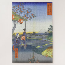 The Teahouse with the View of Mt. Fuji at Zōshigay