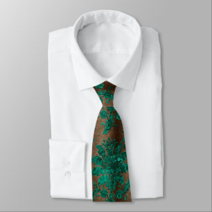 The Teal Velvet Series Design 3 Tie
