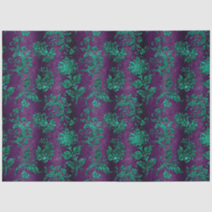 The Teal Velvet Series Design 7 Tissue Paper