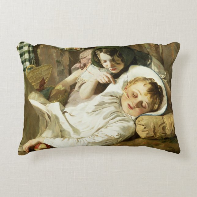 The Tease Decorative Pillow (Front)