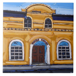 The "Teatro Carmen" Decorative Tile