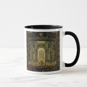 The Teatro Reale in Turin (oil on canvas) Mug