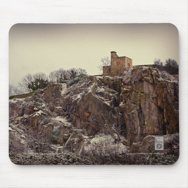 The Telegraph Tower, Dalkey Hill, Dublin Mouse Pad (Front)