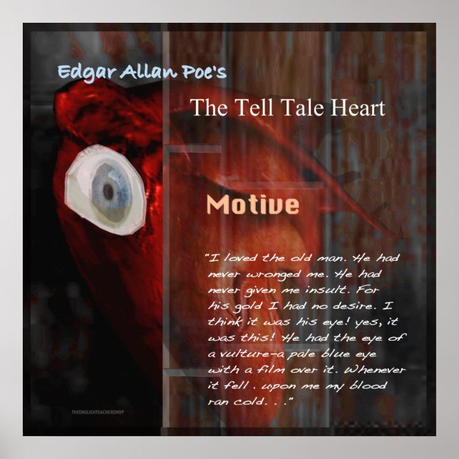 The Tell Tale Heart: Motive Poster (Front)