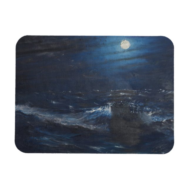 The Tell tale Moon Magnet (Horizontal)