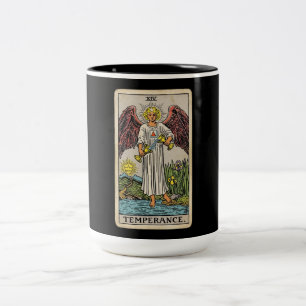 The Temperance Tarot Two-Tone Coffee Mug
