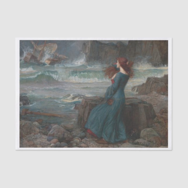 The tempest decoupage sheet (Front)