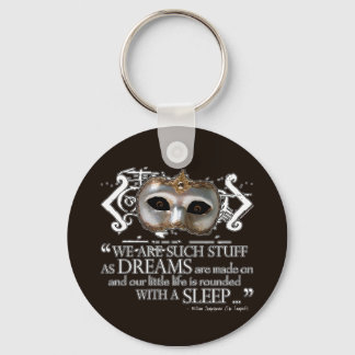 The Tempest Quote Keychain