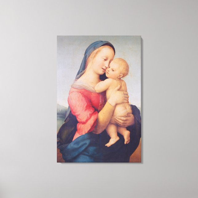 The 'Tempi' Madonna, 1508 Canvas Print (Front)