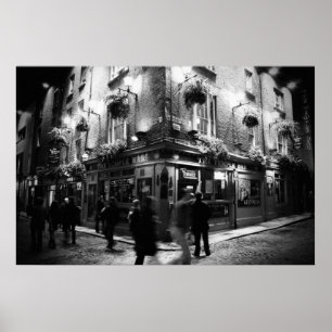 The Temple Bar Pub, Dublin - Canvas Poster