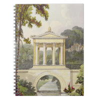 The Temple Bridge, from Ackermann's 'Repository of