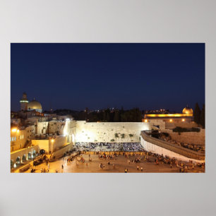 The Temple Mount in Jerusalem, Israel Poster