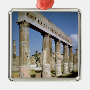 The Temple of Apollo Metal Ornament