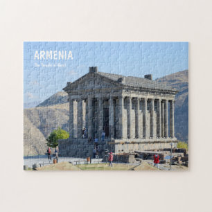 The Temple of Garni in Armenia Jigsaw Puzzle