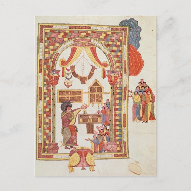 The Temple of Jerusalem from the "Bible Postcard (Front)