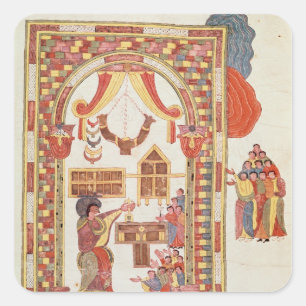 The Temple of Jerusalem from the "Bible Square Sticker