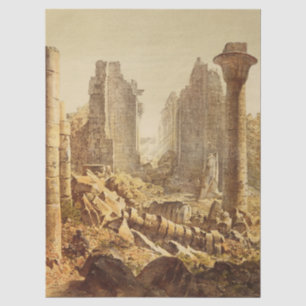 The Temple of Karnak in Egypt Tissue Paper