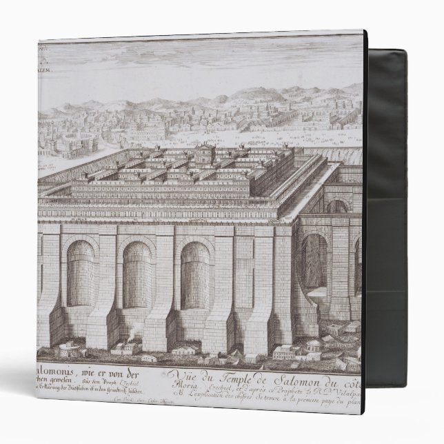 The Temple of Solomon, Jerusalem, from 'Entwurf ei Binder (Front/Inside)