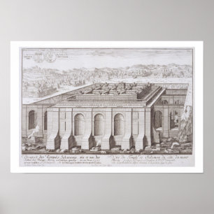 The Temple of Solomon, Jerusalem, from 'Entwurf ei Poster