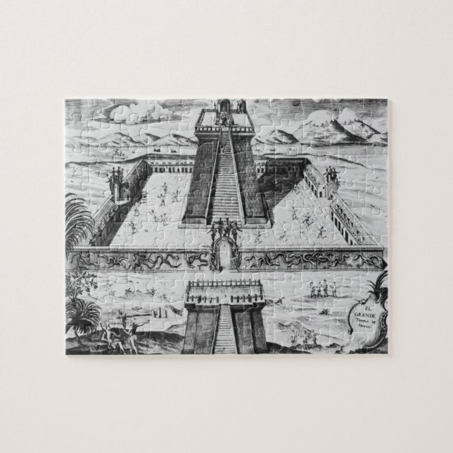 The Templo Mayor at Tenochtitlan Jigsaw Puzzle (Horizontal)