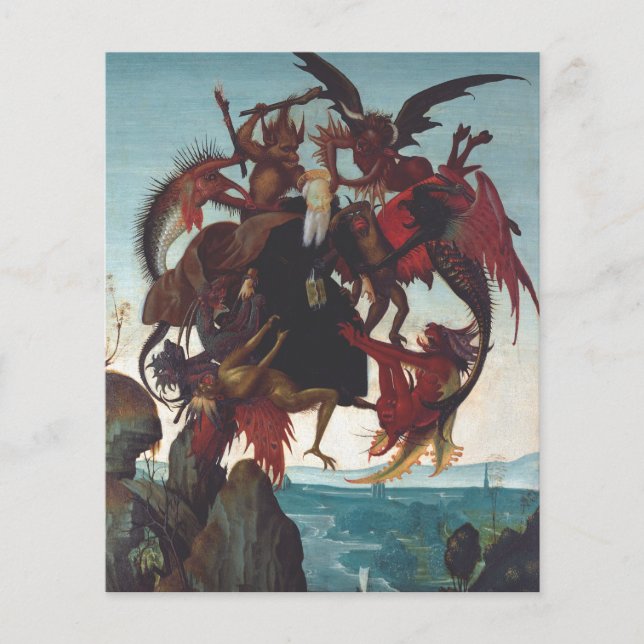 The Temptation of Saint Anthony by Michelangelo (Front)