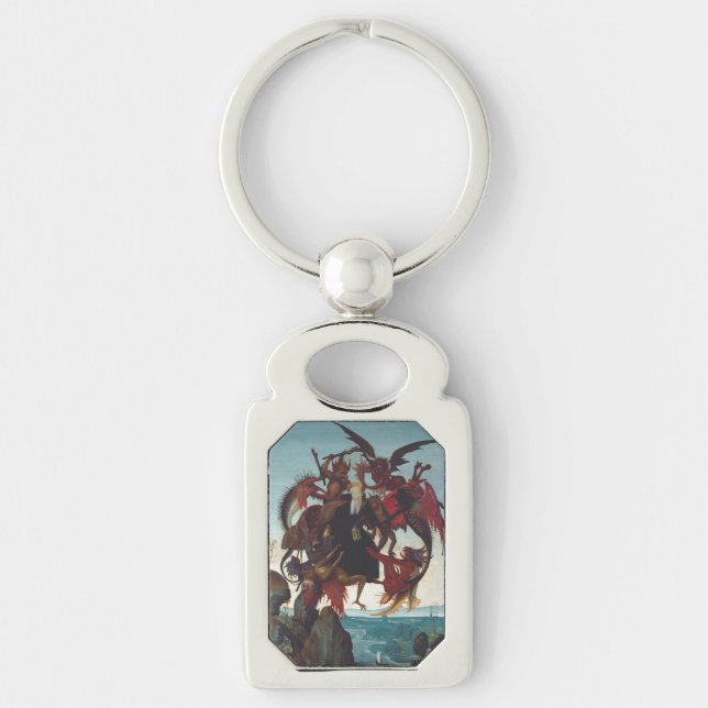 The Temptation of Saint Anthony by Michelangelo Keychain (Front)