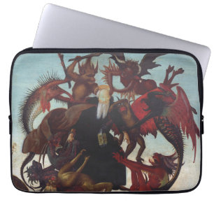 The Temptation of Saint Anthony by Michelangelo Laptop Sleeve