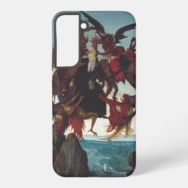 The Temptation of Saint Anthony by Michelangelo Samsung Galaxy S22+ Case (Back)