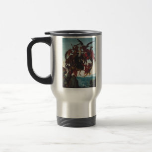 The Temptation of Saint Anthony by Michelangelo Travel Mug