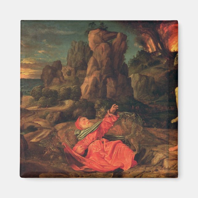 The Temptation of St. Anthony, c.1530 Magnet (Front)