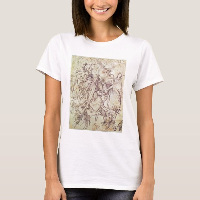 The Temptation of St. Anthony (engraving) T-Shirt (Front)