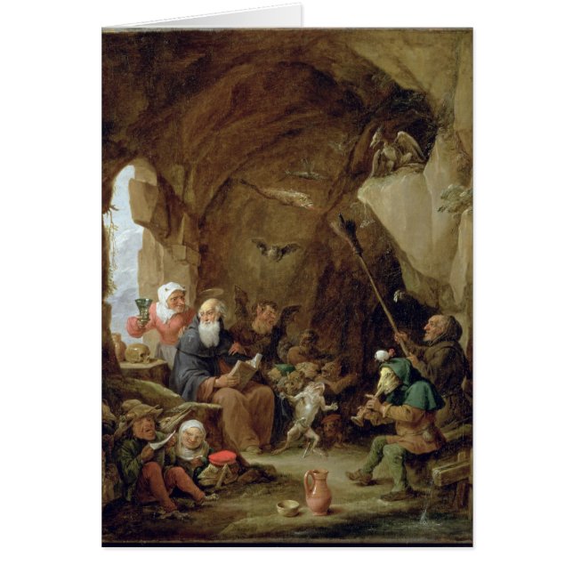 The Temptation of St. Anthony in a Rocky Cavern (Front)