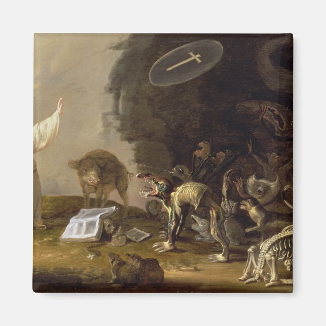 The Temptation of St. Anthony (panel) Magnet (Front)