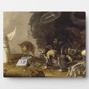 The Temptation of St. Anthony (panel) Plaque