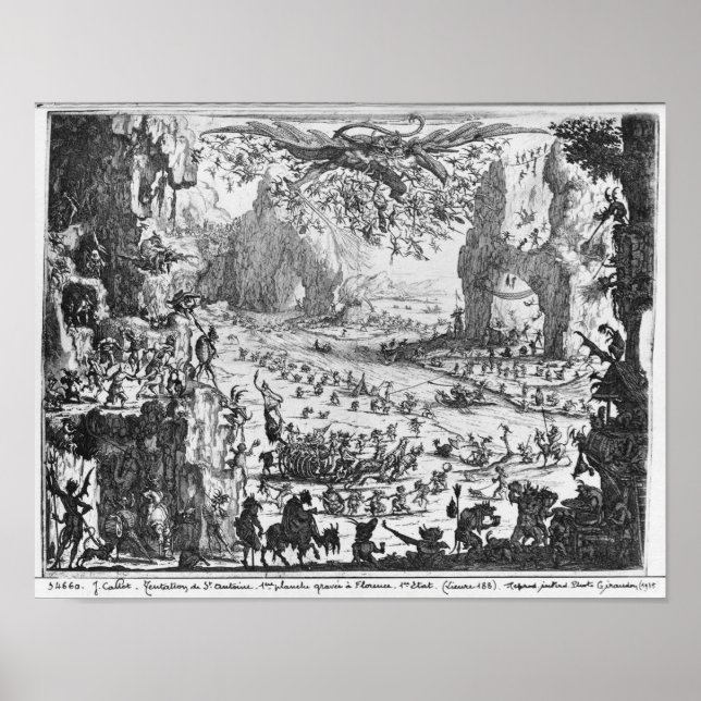 The Temptation of St. Anthony Poster (Front)