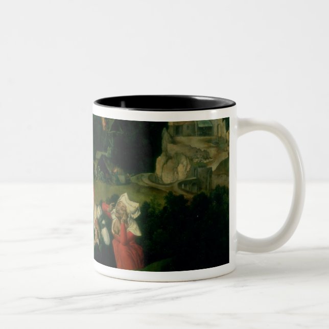 The Temptation of St. Anthony Two-Tone Coffee Mug (Right)