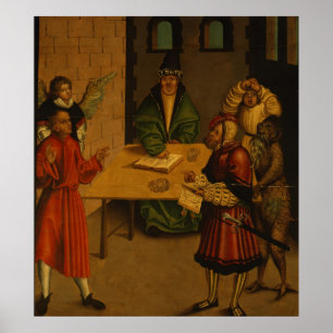 The Ten Commandments, 1516 Poster