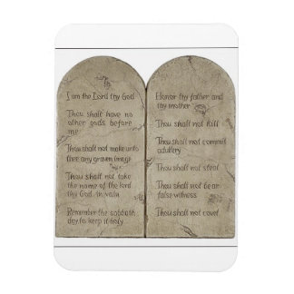 The Ten Commandments [English] Magnet