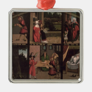 The Ten Commandments Metal Ornament