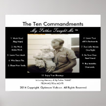 The Ten Commandments My Father Taught Me