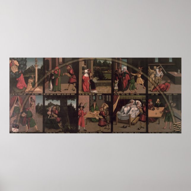 The Ten Commandments Poster (Front)