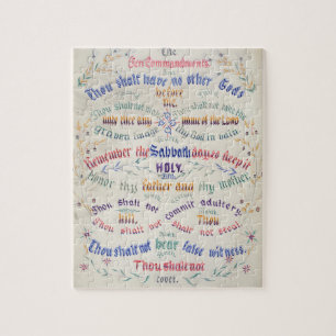 ''The Ten Commandments'' puzzle
