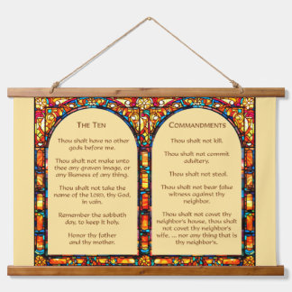 The Ten Commandments Tapestry