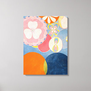 The Ten Largest, Group IV, No.2 by Hilma af Klint Canvas Print