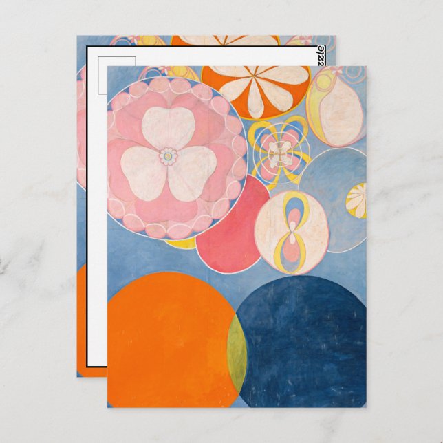 The Ten Largest, Group IV, No.2 by Hilma af Klint Postcard (Front/Back)