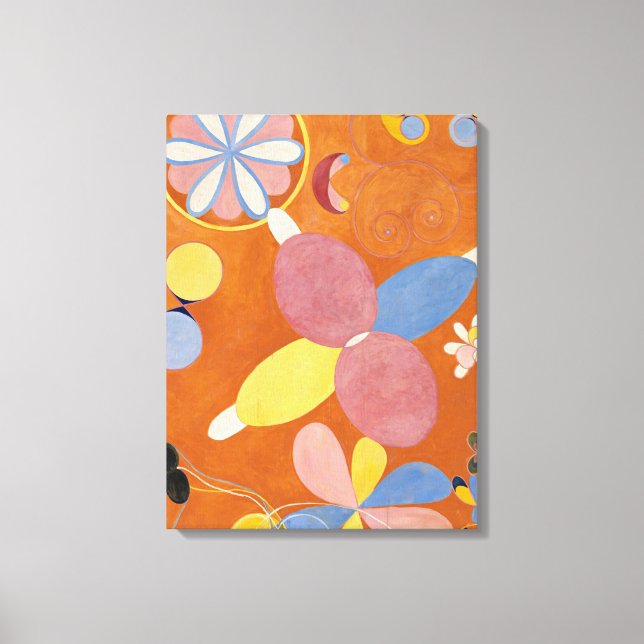 The Ten Largest, Group IV, No.3 by Hilma af Klint Canvas Print (Front)