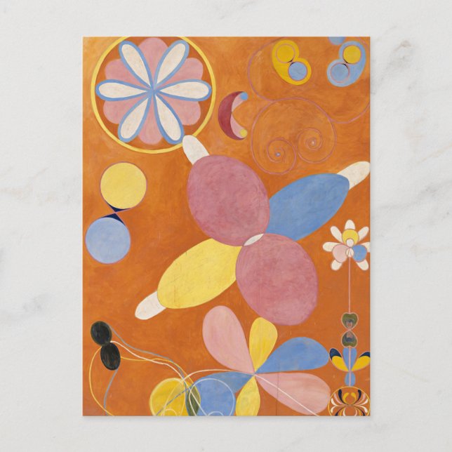 The Ten Largest, Group IV, No.3 by Hilma af Klint Postcard (Front)