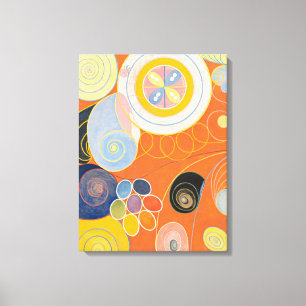 The Ten Largest, Group IV, No.4 by Hilma af Klint Canvas Print