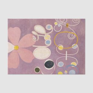 The Ten Largest, Group IV, No.5 by Hilma af Klint Tissue Paper