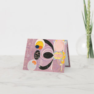 The Ten Largest, Group IV, No.6 by Hilma af Klint Card